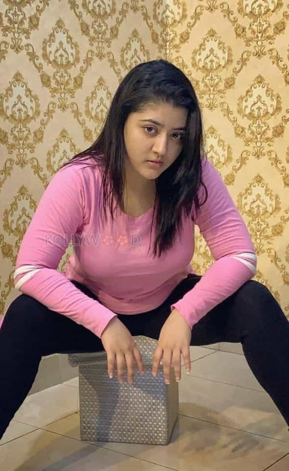 Shriya Sharma Pink Dress 01