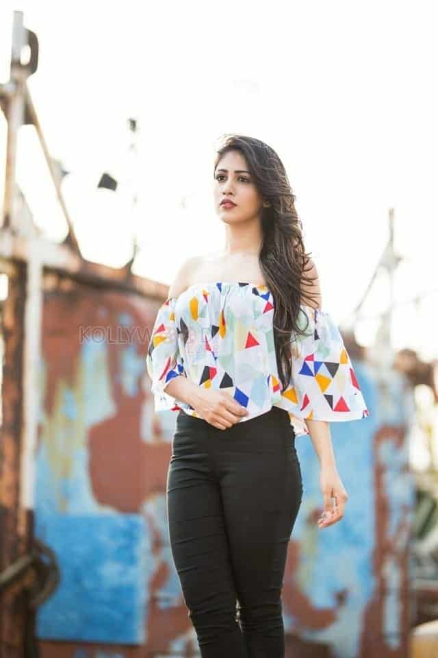 Tollywood Actress Chandini Chowdary Photo Shoot Stills 05