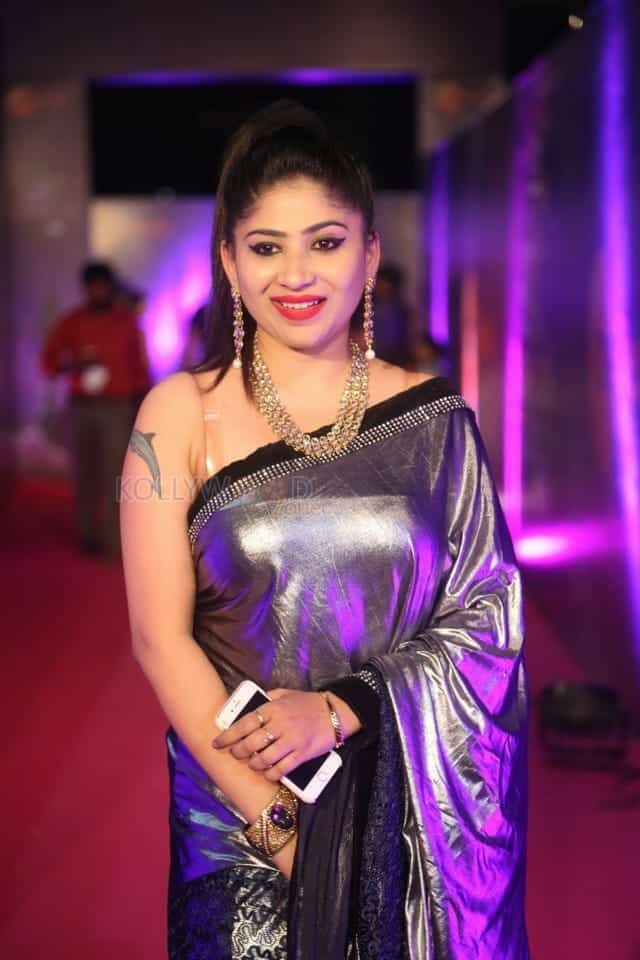 Actress Madhulagna Das At Zee Aspara Awards 2018 Photos 13