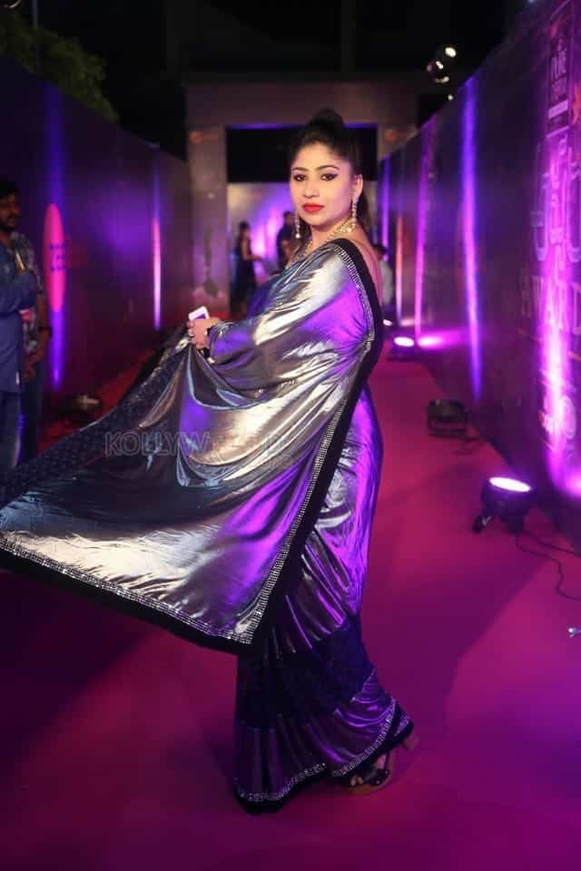 Actress Madhulagna Das At Zee Aspara Awards 2018 Photos 15