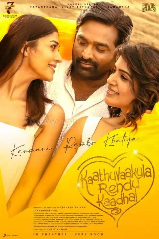 Kaathuvaakula Rendu Kaadhal New Poster