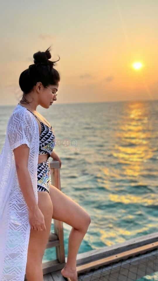 Actress Divya Bharathi Maldives Bikini Stills 04