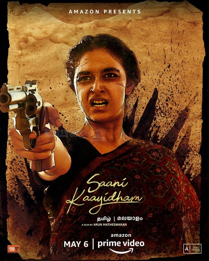 Saani Kaayidham Release Poster 01