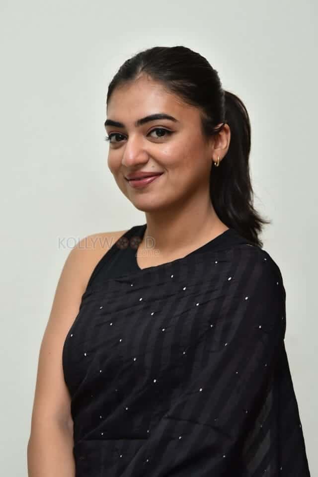 Actress Nazriya Nazim at Adada Sundara Interview Photos 05