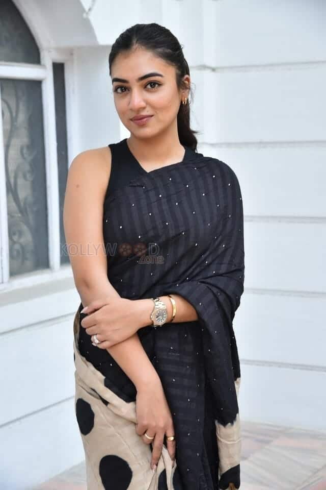 Actress Nazriya Nazim at Adada Sundara Interview Photos 16