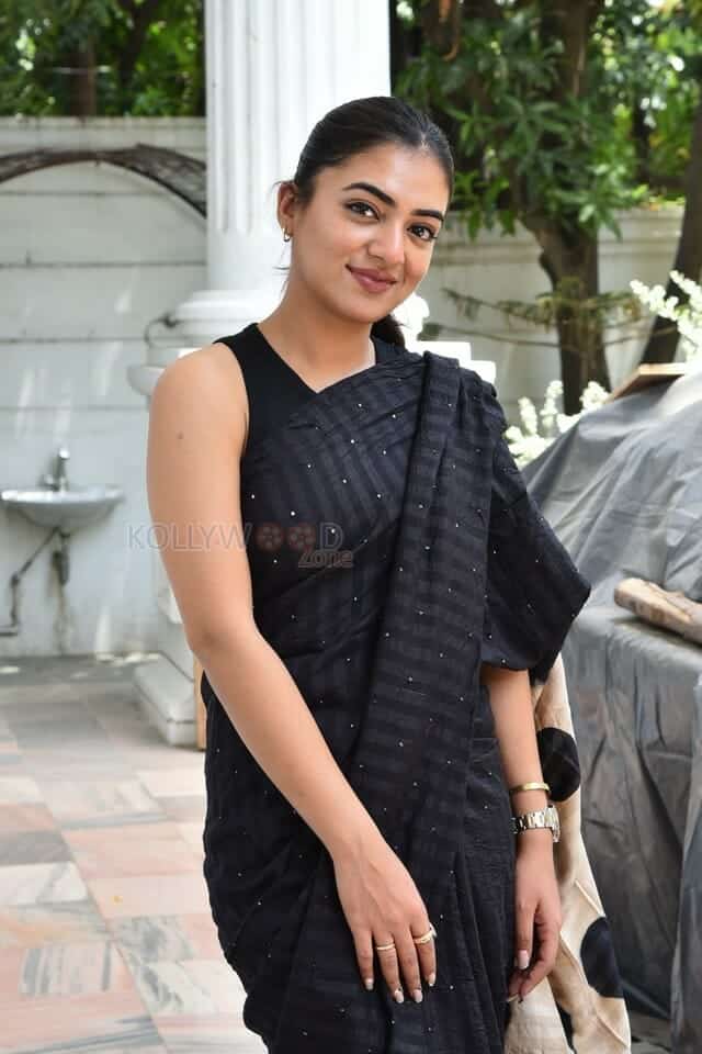 Actress Nazriya Nazim at Adada Sundara Interview Photos 22