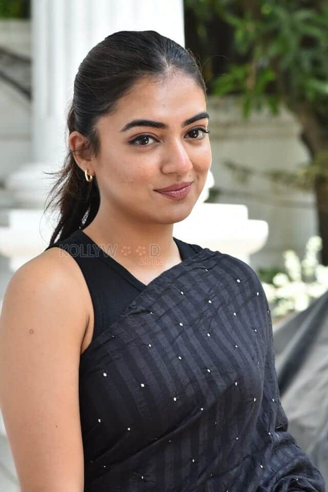 Actress Nazriya Nazim at Adada Sundara Interview Photos 27