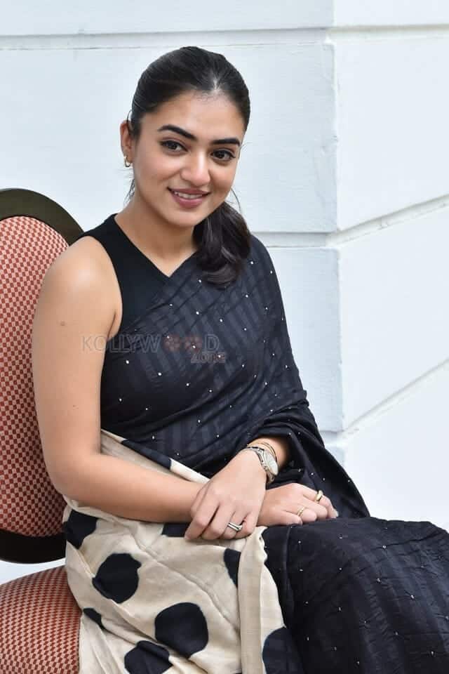 Actress Nazriya Nazim at Adada Sundara Interview Photos 33