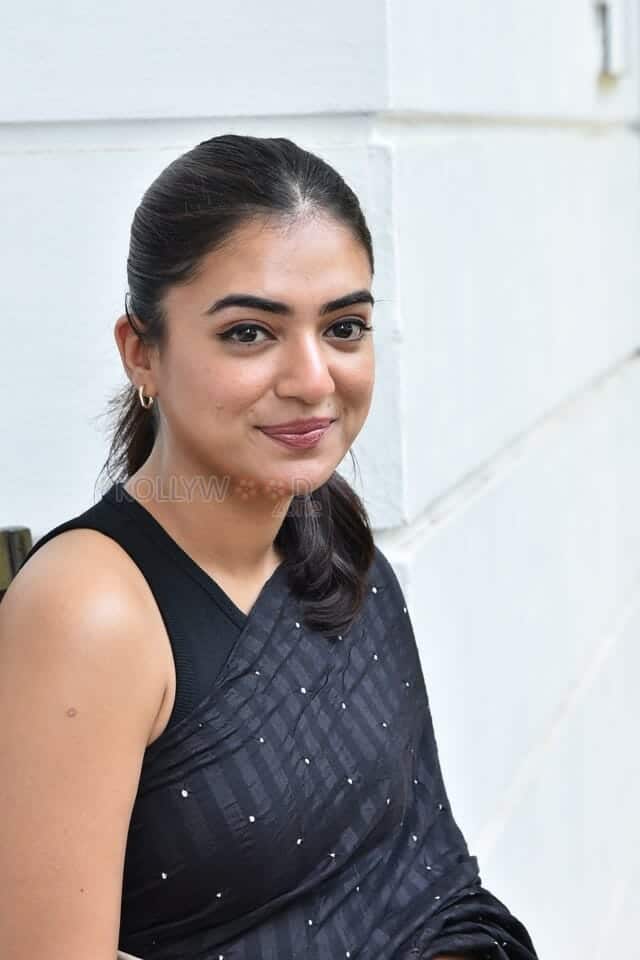 Actress Nazriya Nazim at Adada Sundara Interview Photos 34