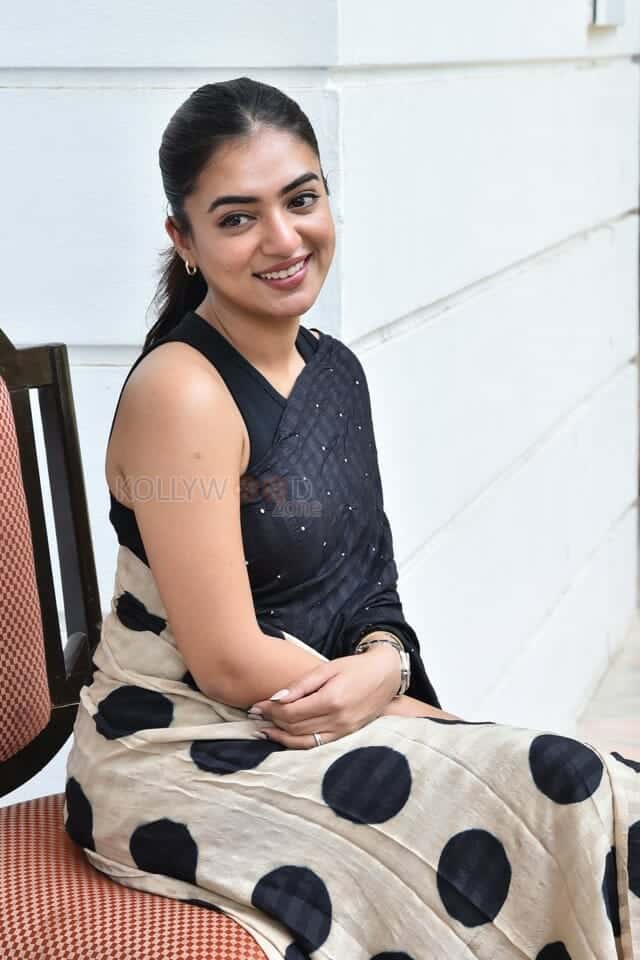 Actress Nazriya Nazim at Adada Sundara Interview Photos 35