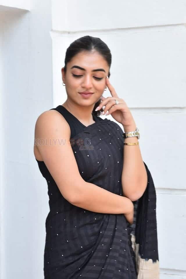 Actress Nazriya Nazim at Adada Sundara Interview Photos 43