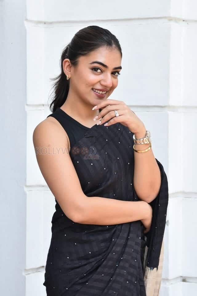 Actress Nazriya Nazim at Adada Sundara Interview Photos 44