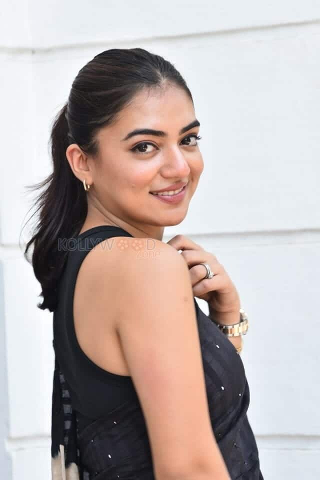 Actress Nazriya Nazim at Adada Sundara Interview Photos 45