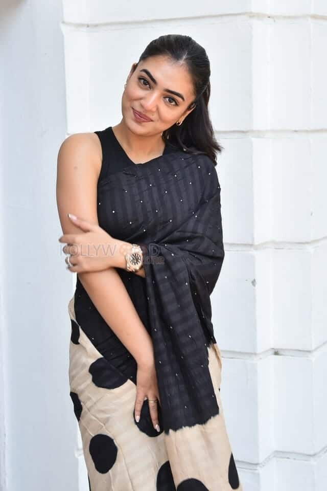 Actress Nazriya Nazim at Adada Sundara Interview Photos 50