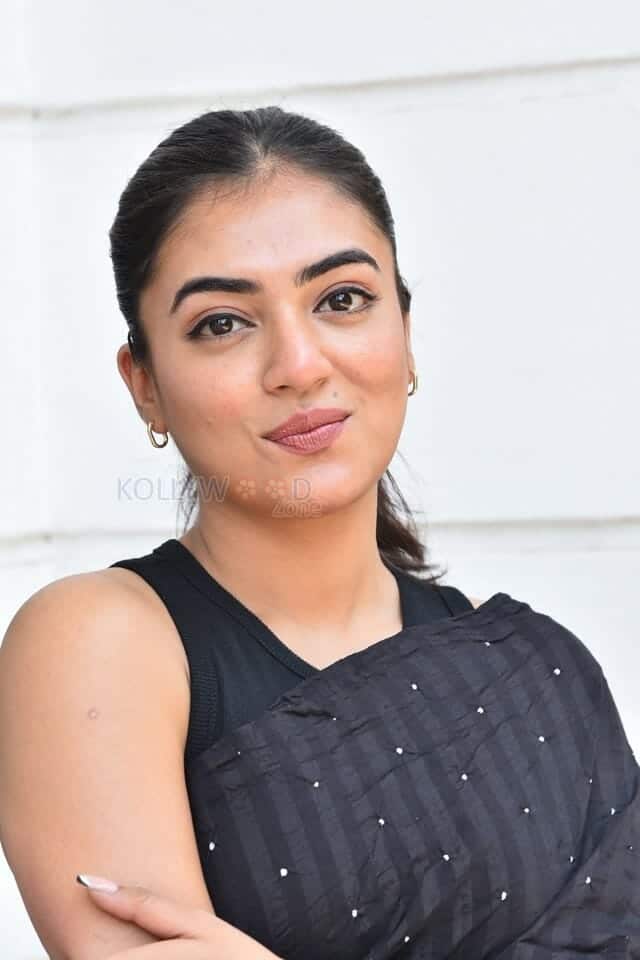 Actress Nazriya Nazim at Adada Sundara Interview Photos 51