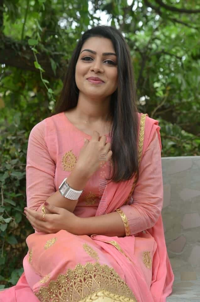 Actress Satna Titus at Who Are You Movie Opening Photos 11