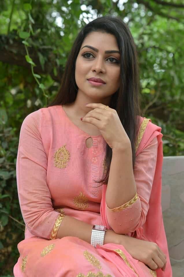 Actress Satna Titus at Who Are You Movie Opening Photos 12