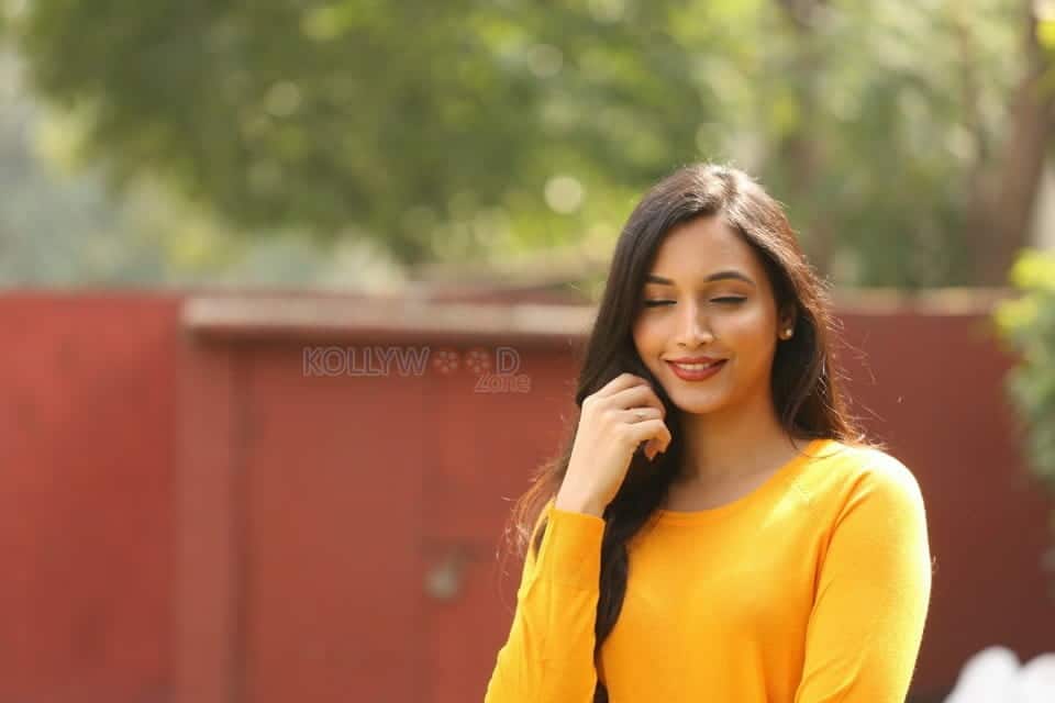 Actress Srinidhi Shetty At Kgf Success Meet Photos 19