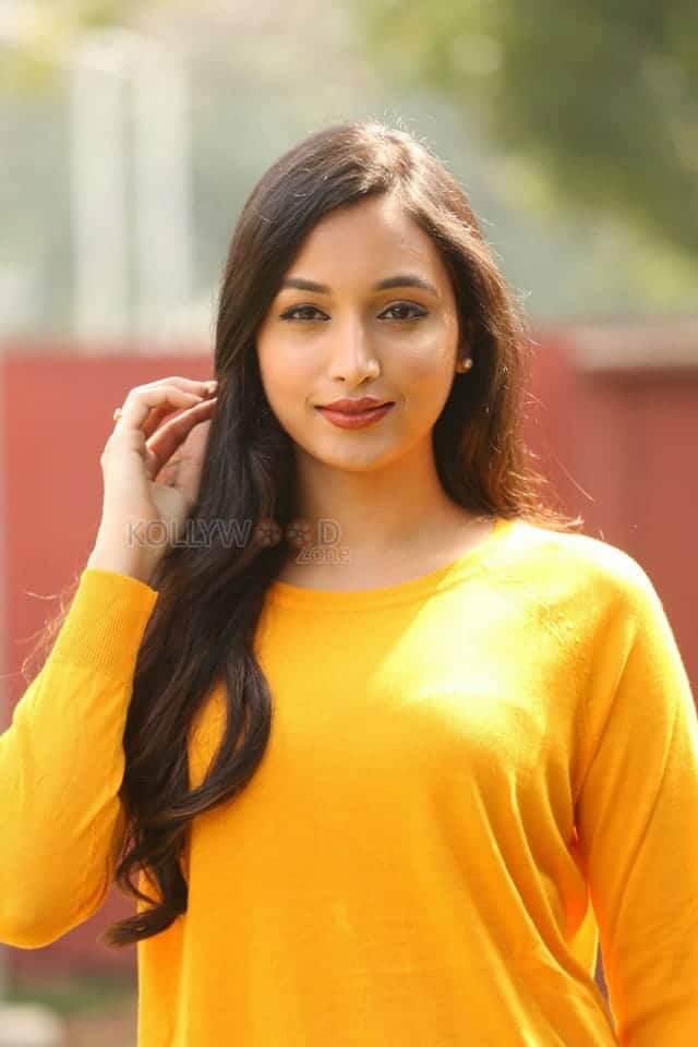 Actress Srinidhi Shetty At Kgf Success Meet Photos 32