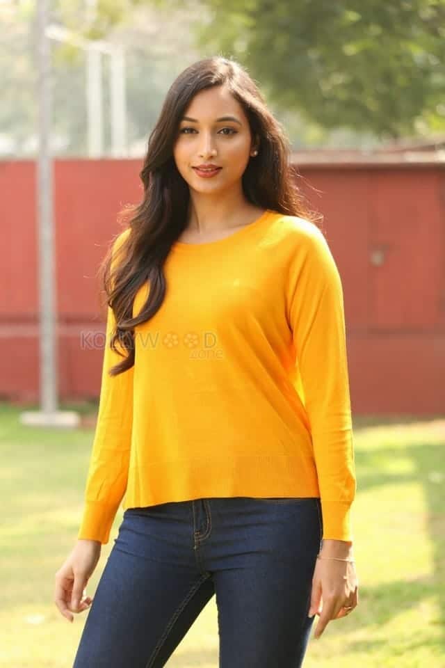 Actress Srinidhi Shetty At Kgf Success Meet Photos 34