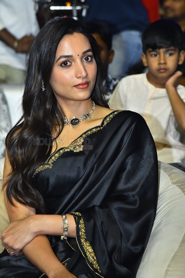 Actress Srinidhi Shetty at HIT 3 Movie Pre Release Event Pictures 24