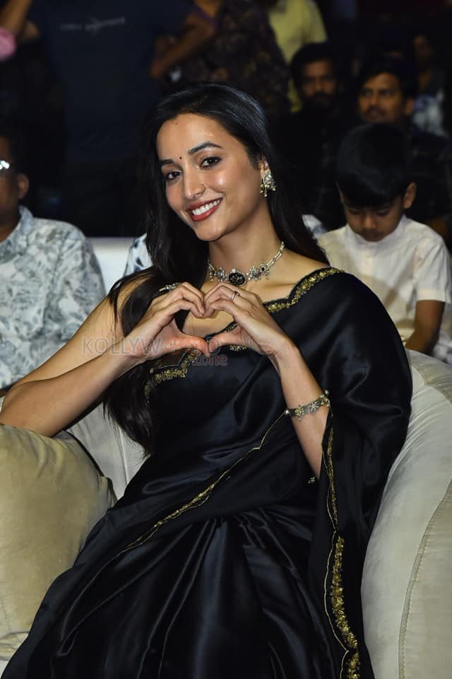 Actress Srinidhi Shetty at HIT 3 Movie Pre Release Event Pictures 25