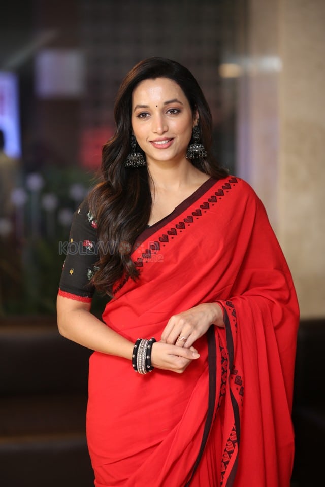 Heroine Srinidhi Shetty at HIT 3 Success Meet Pictures 10