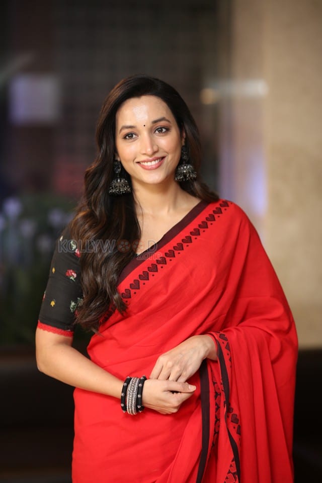 Heroine Srinidhi Shetty at HIT 3 Success Meet Pictures 11