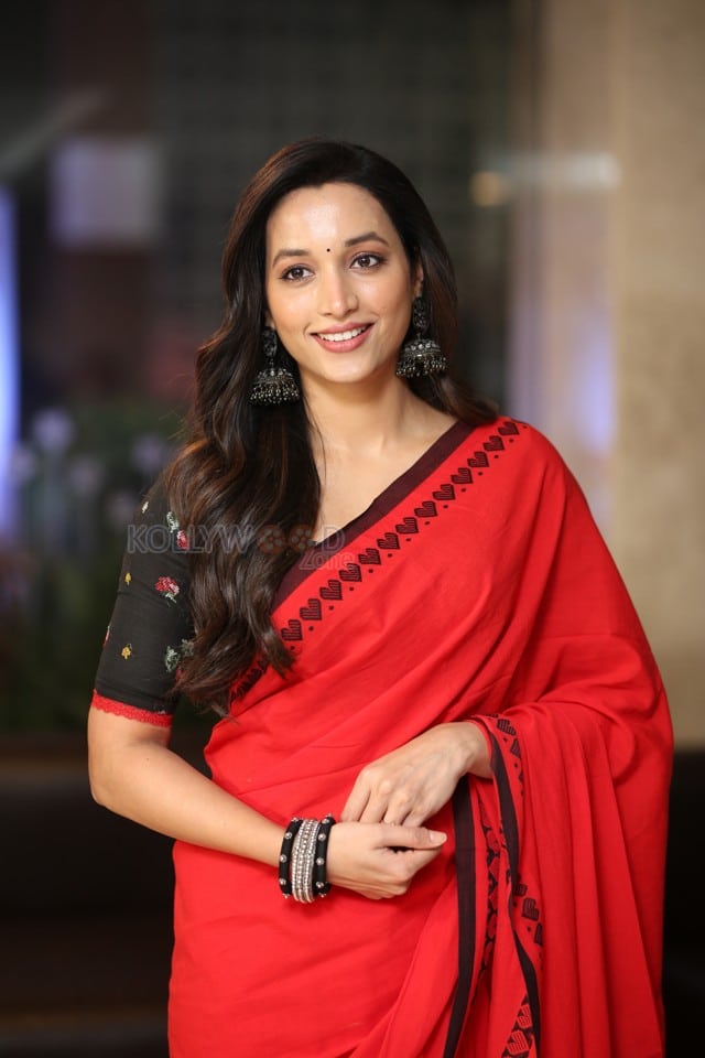 Heroine Srinidhi Shetty at HIT 3 Success Meet Pictures 12