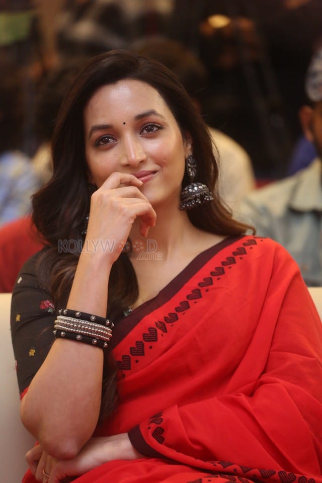 Heroine Srinidhi Shetty at HIT 3 Success Meet Pictures 18