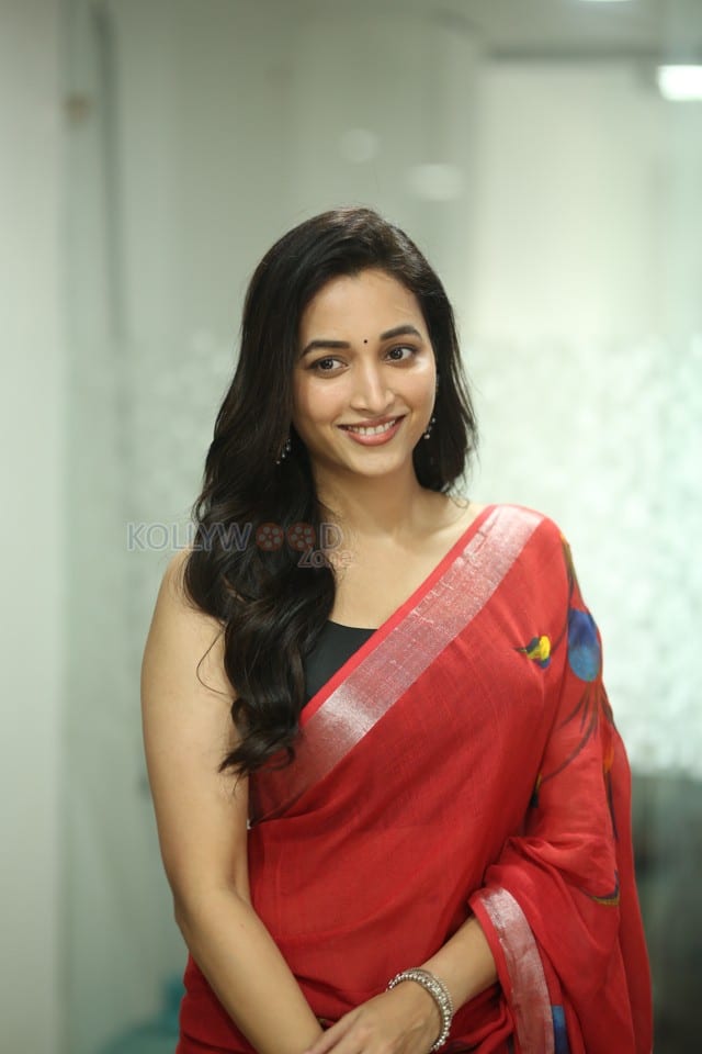 Heroine Srinidhi Shetty at Telusu Kada Movie Interview Photos 34
