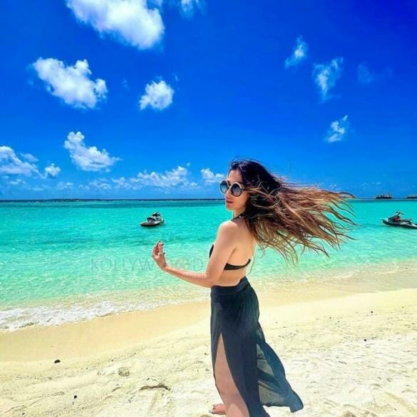 Raai Laxmi Chills in Maldives on Her Summer Vacation!