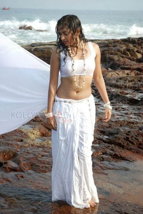 Actress Madhavi Latha Sexy Saree Pictures 06