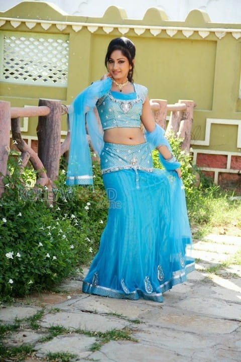 Actress Madhavi Latha Sexy Saree Pictures 10