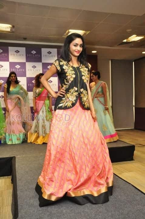 Actress Pooja Sri At Hi Life Exhibition Press Conference Photos 03