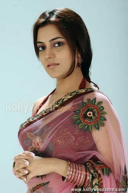 Cute Nisha Agarwal In Saree Pictures 04
