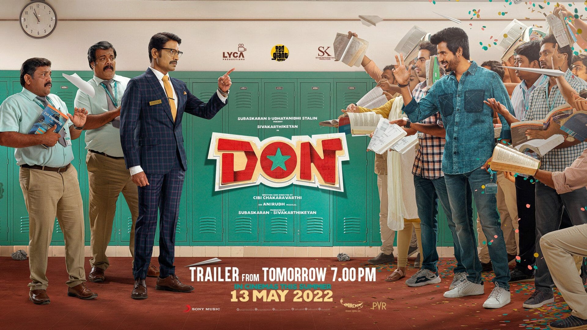 Don Movie Release Poster