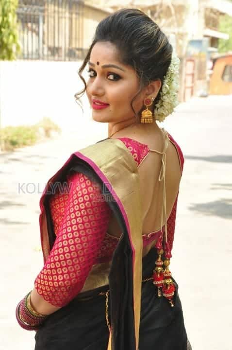 Madhavi Latha At Anushtanam Movie Audio Launch Photos 07