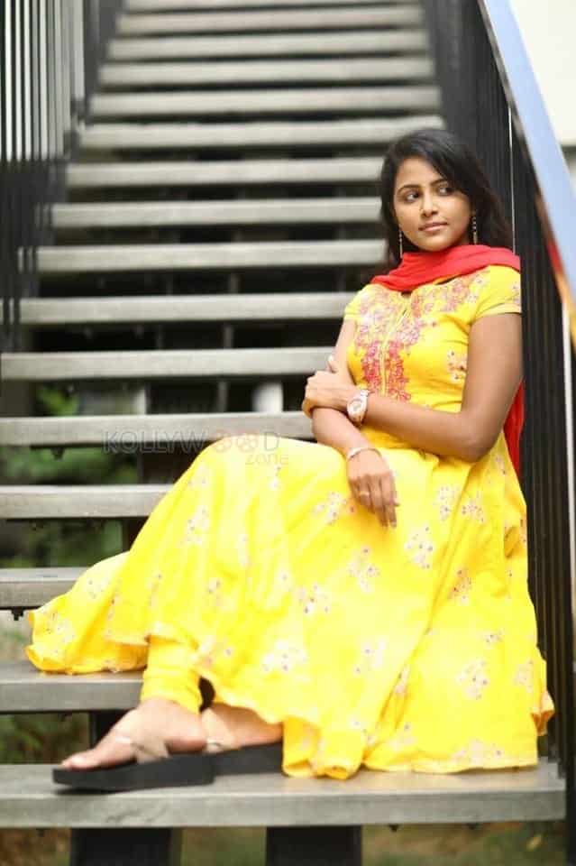 Nethra Movie Heroine Subiksha Stills 04