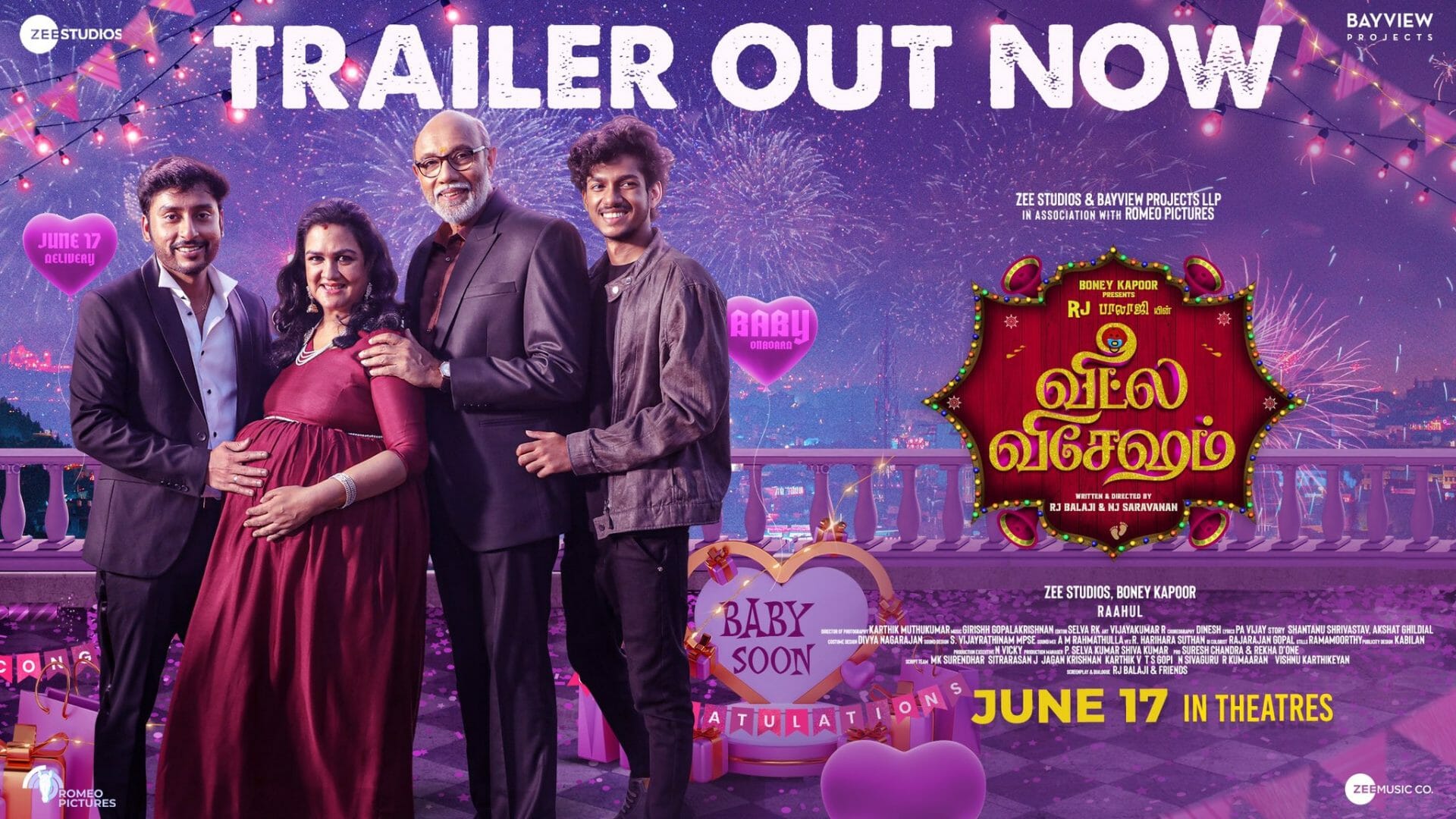 Veetla Vishesham Trailer: RJ Balaji’s Film Promises To Be A Fun Ride!