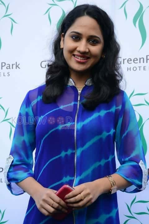 Actress Mia George At Green Park Cake Mixing Event Photos 07