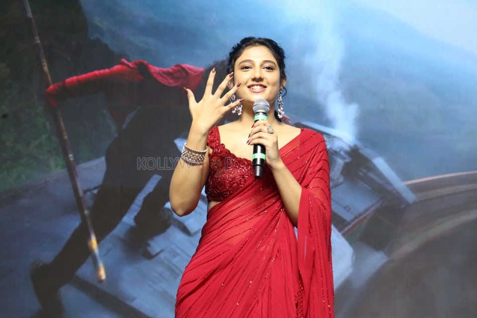 Actress Ritika Nayak at Mirai Movie Success Meet Pictures 42
