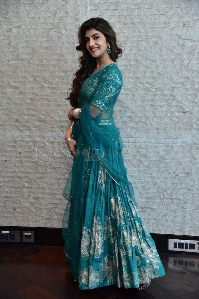 Actress SreeLeela at Dhamaka Movie Q A Press Meet Photos 16