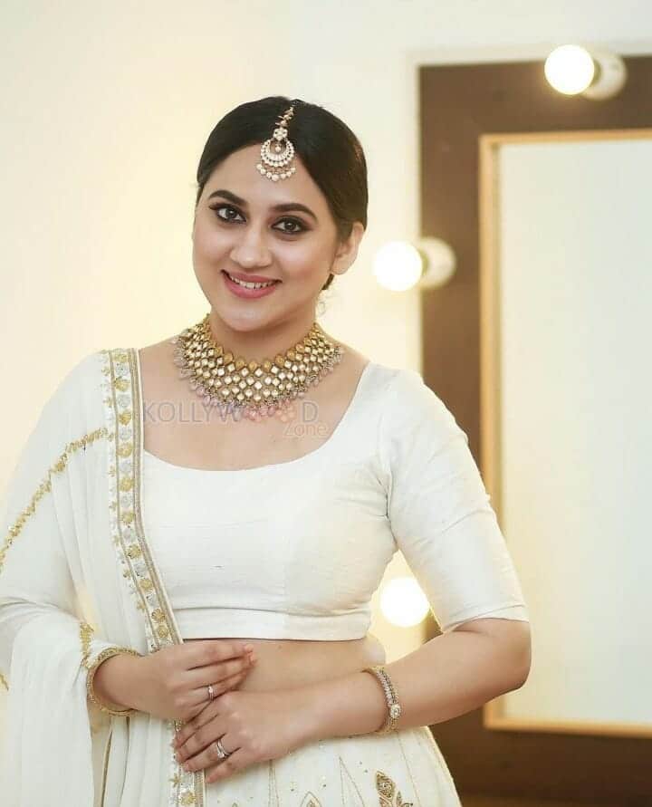 Beautiful Malayalam Actress Miya George in White Dress Photoshoot Stills 04