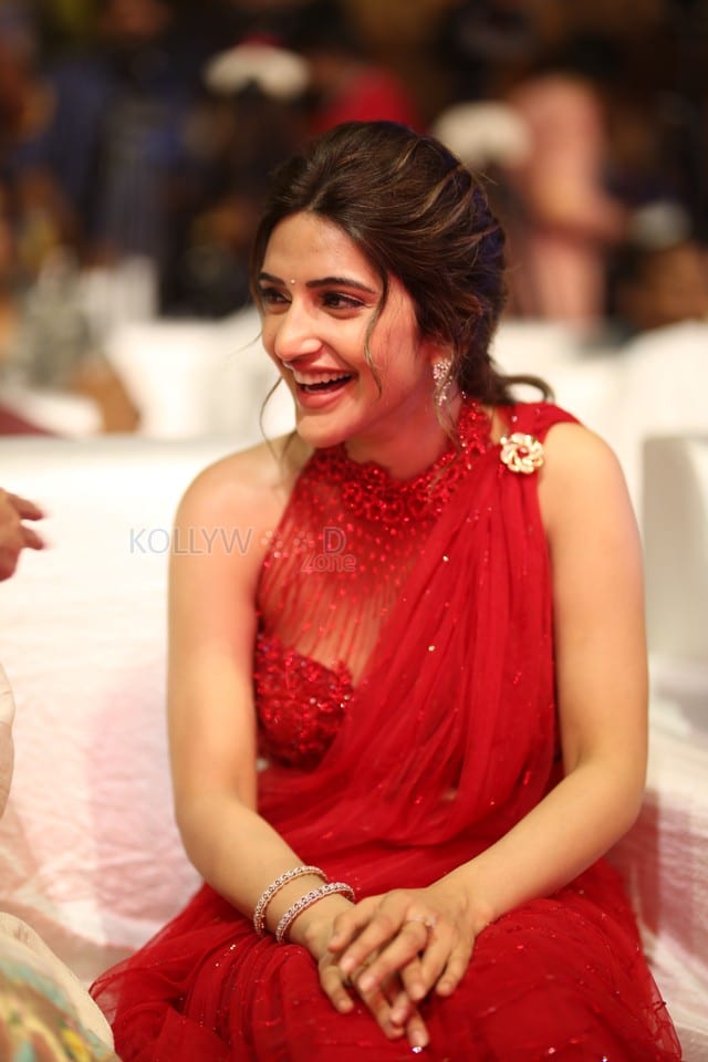 Heroine Sreeleela at Junior Movie Pre Release Event in Hyderabad Pictures 04