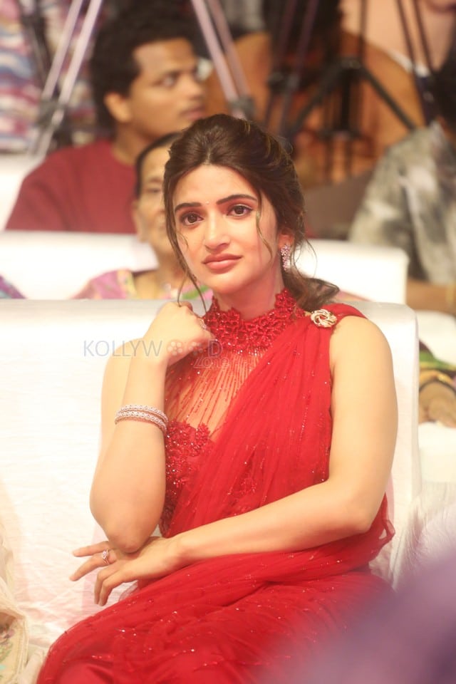 Heroine Sreeleela at Junior Movie Pre Release Event in Hyderabad Pictures 10