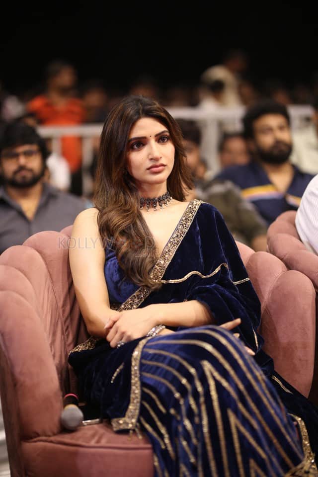 Heroine Sreeleela at Mass Jathara movie Pre Release Event Pictures 20