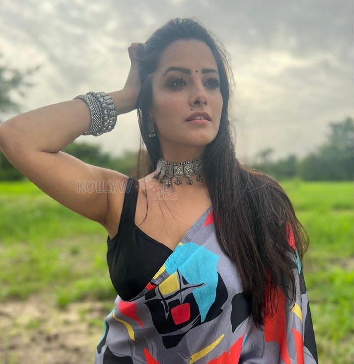 Naagin 6 Actress Anita Hassanandani in Saree Picture 01