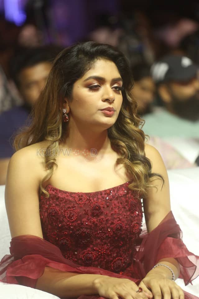 Actress Aditi Shankar at Bhairavam Movie Pre Release Event Pictures 29