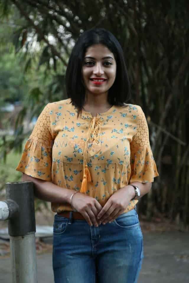 Actress Anjali Nair Pictures At Nedunalvaadai Thanks Giving Meet 15